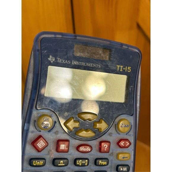Texas Instruments TI-15 Explorer Basic Calculator (0710) - Picture 5 of 6